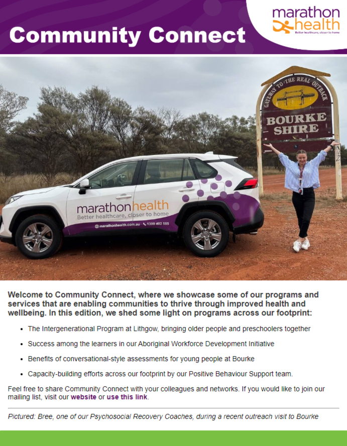 Community Connect newsletter preview image